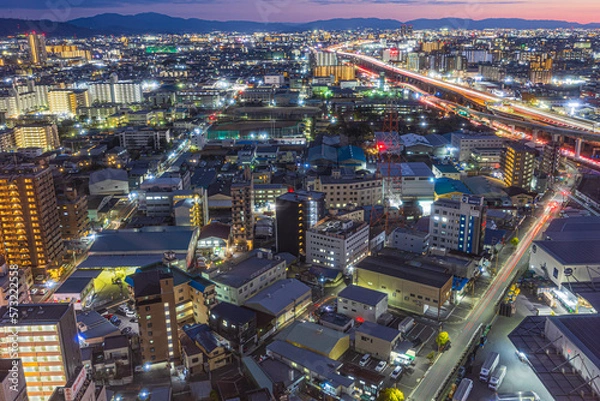 Fototapeta 都市夜景