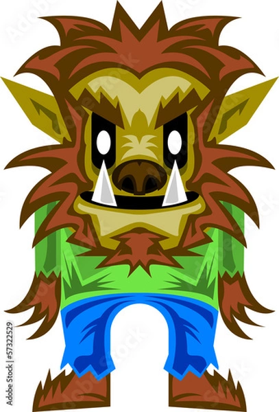 Obraz Werewolf_Cartoon