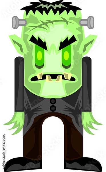 Obraz Frankenstein_Cartoon
