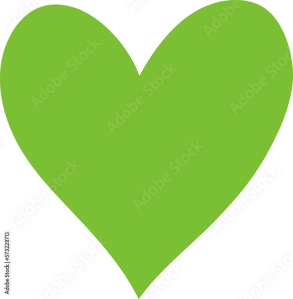 Obraz green heart 