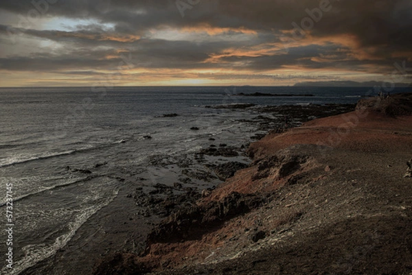 Obraz sunset on the beach