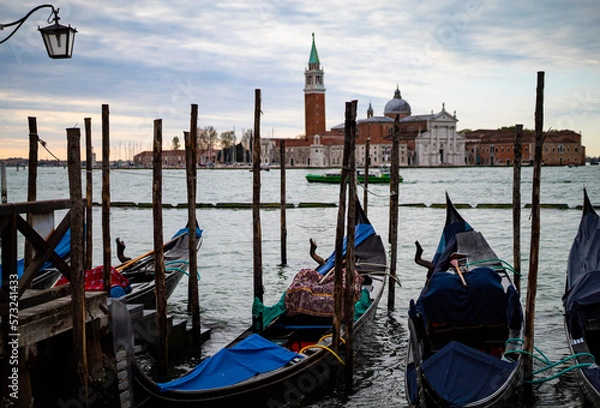 Obraz gondolas venice