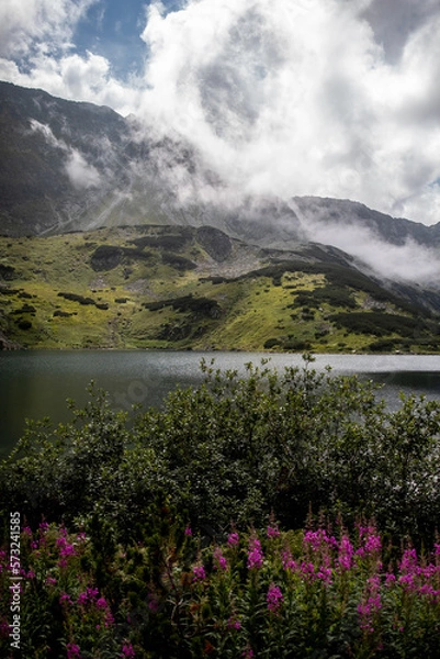 Fototapeta lake in the mountains