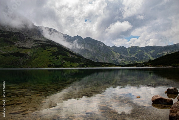 Obraz lake and mountains