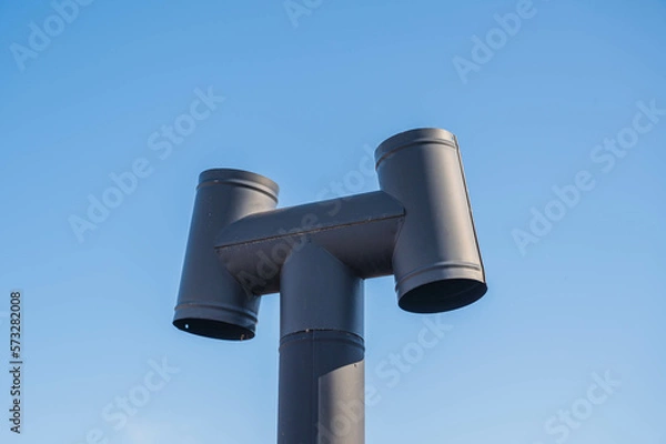 Fototapeta 青空と煙突