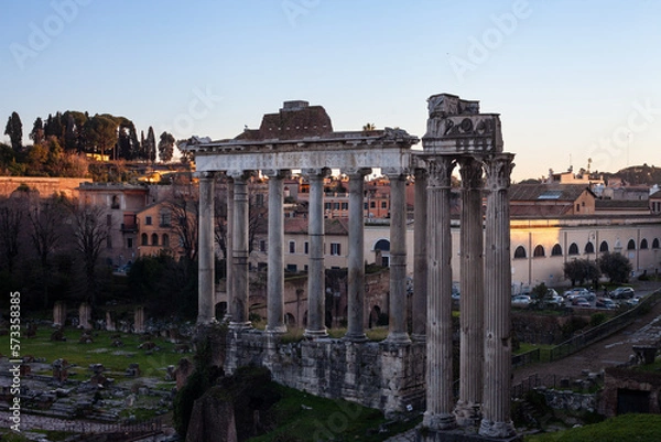 Obraz Tempio di Saturno