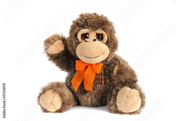 Obraz plushy monkey toy