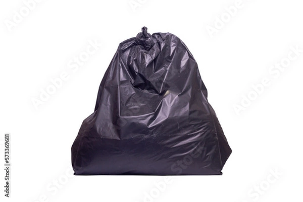 Obraz black plastic bag