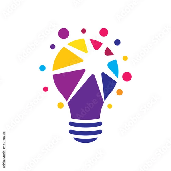 Obraz Lightbulb logo images
