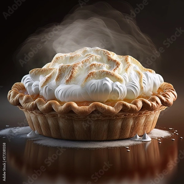 Fototapeta Steaming pie 