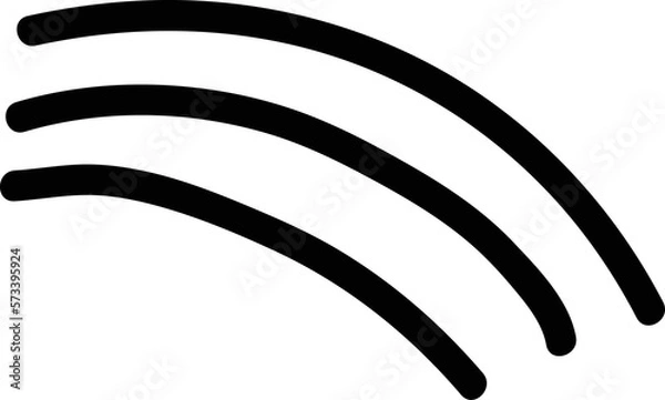 Fototapeta Valentine element doodle