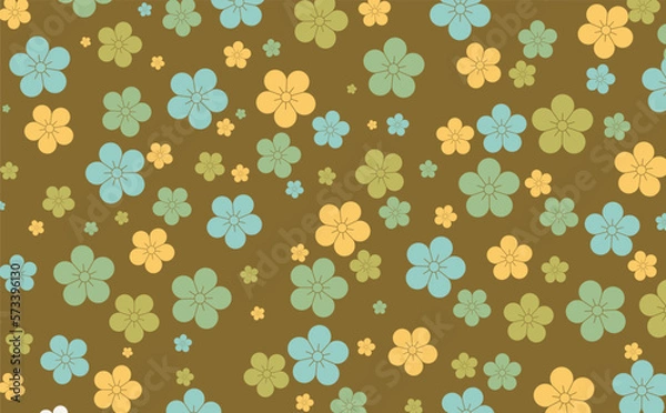 Fototapeta 日本風伝統模様背景☆梅☆