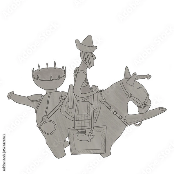 Fototapeta 기마인물형토기