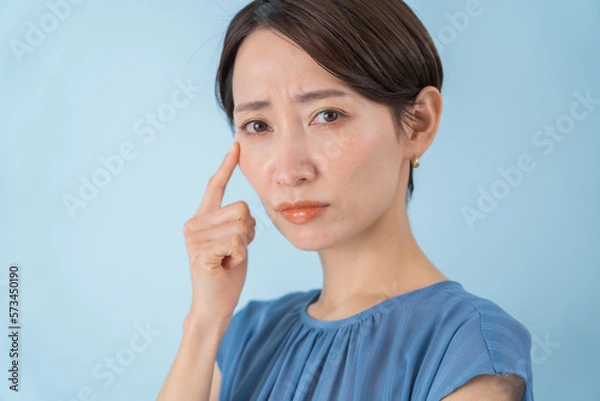 Obraz 肌に悩む日本人女性