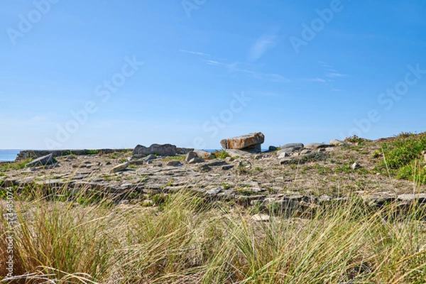 Obraz Wilde Küste von Quiberon Plateau von Pointe du Percho