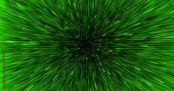Obraz abstract green background 3D