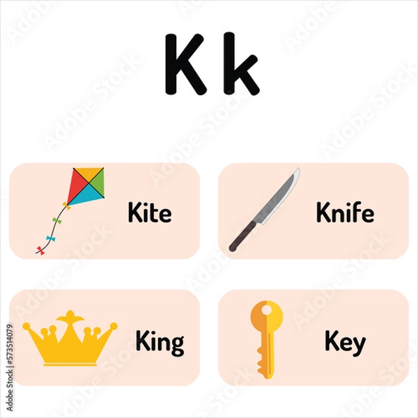 Fototapeta Alphabets for children