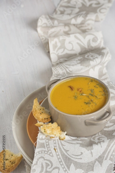 Obraz pumpkin soup