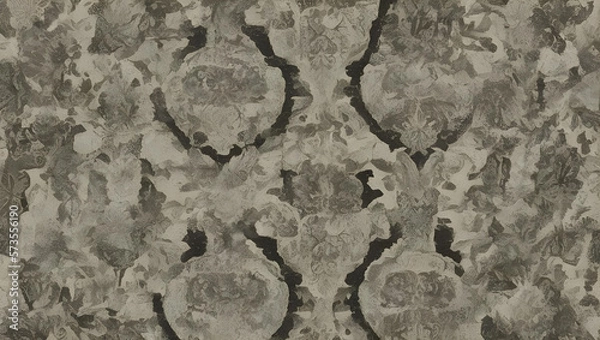 Obraz アンティーク生地の背景　ビンテージ　壁紙