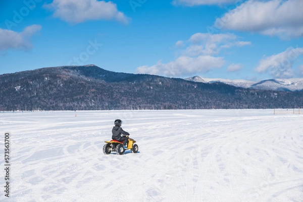 Fototapeta 阿寒湖の風景
