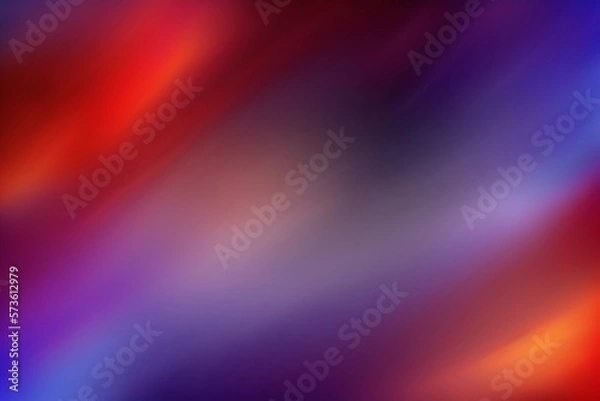 Obraz Colorful gaussian blur background. Ai generated