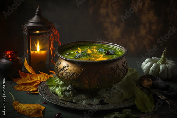 Obraz Delicious palak paneer