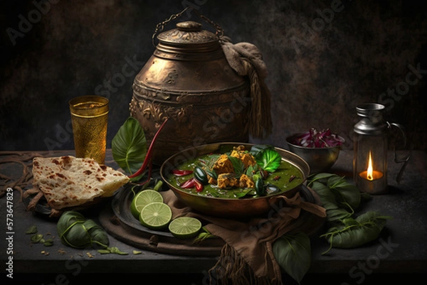 Obraz Delicious palak paneer