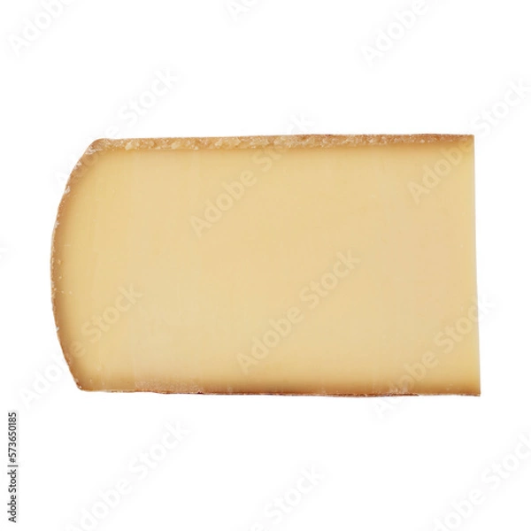 Fototapeta Comté cheese. Isolated on transparent background. Precision cut and flawless finish make it easy to incorporate the image into your projects.