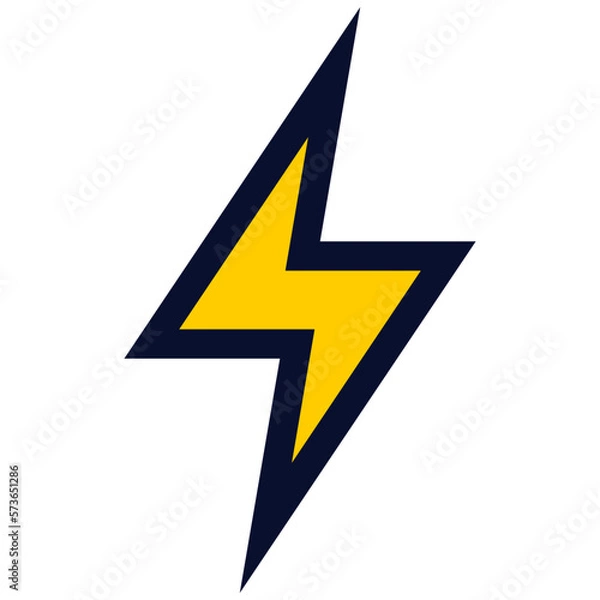 Fototapeta Energy Symbol Color Icon