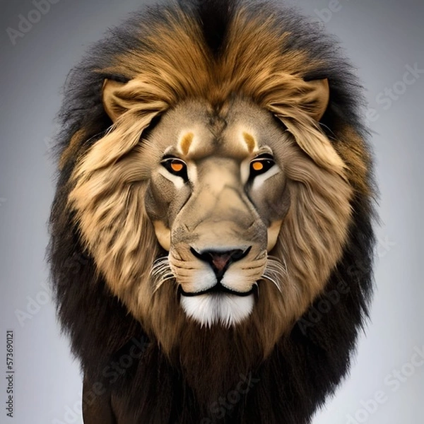 Obraz lion head portrait