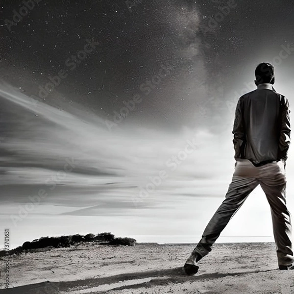 Obraz Man in The Mountain 