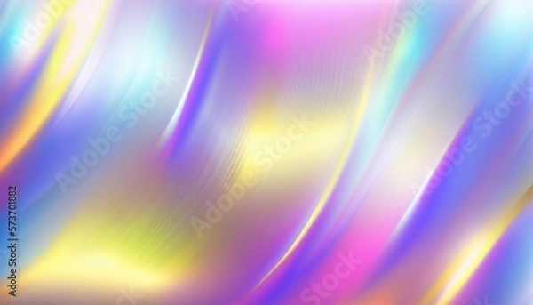 Obraz Holographic Foil - Abstract Background - Texture - Generative AI