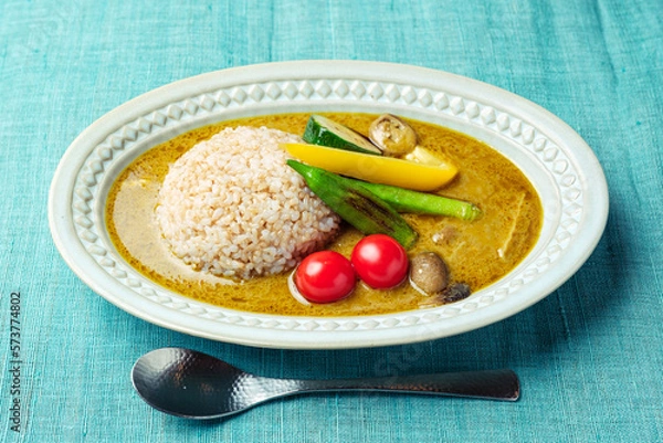 Obraz グリーンカレー