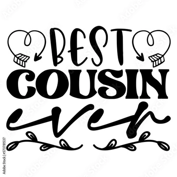Obraz best cousin ever