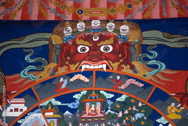Obraz Yama, Paro, Bhutan