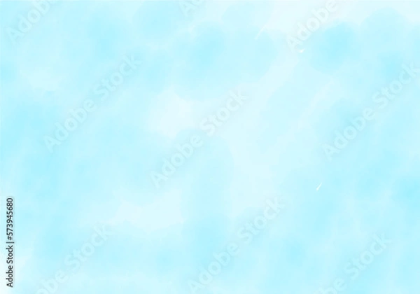 Obraz blue watercolor background