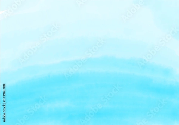 Fototapeta blue watercolor background