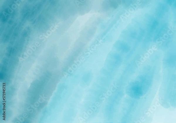 Obraz blue watercolor background