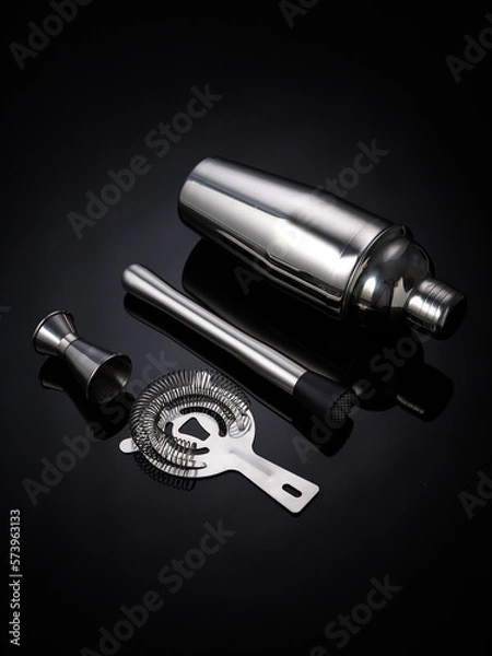 Fototapeta shaker set