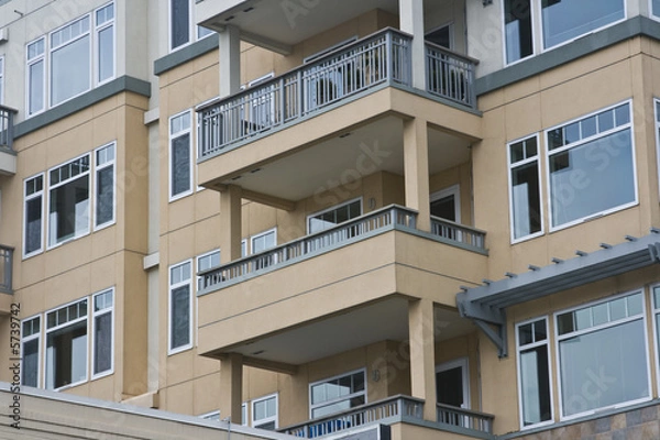 Fototapeta Modern condos