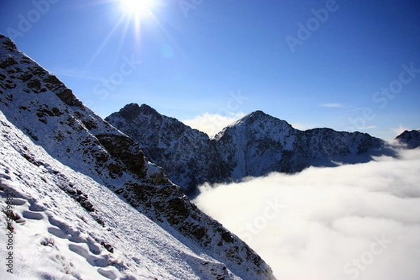 Obraz Winter in the Tatra Mountains