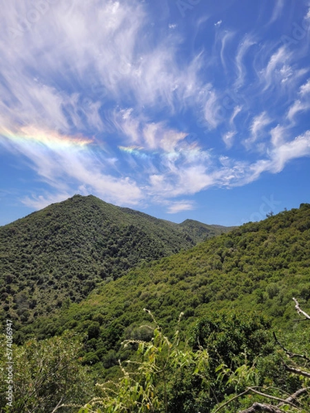 Obraz landscape with clouds