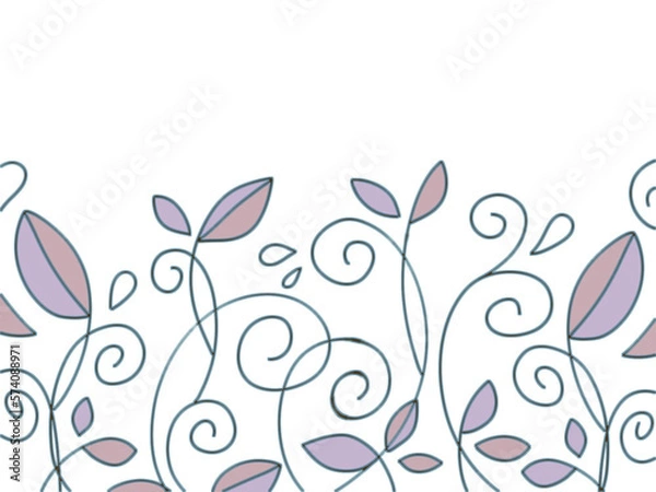 Fototapeta ボタニカルな壁紙2