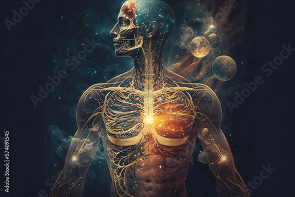 Obraz Generative AI - Mind and Body Balance