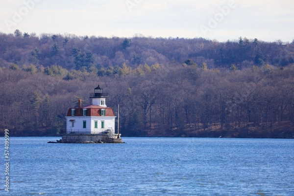 Obraz  Esopus Lighthouse on the Hudson River