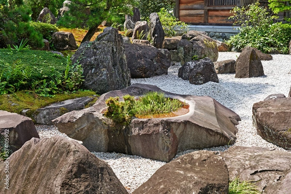 Fototapeta 王林寺東京,枯山水