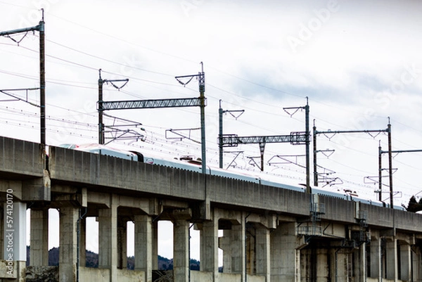 Obraz 新幹線脱線