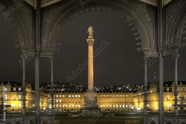 Obraz Schlossplatz Stuttgart