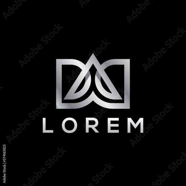 Obraz Letter D and  A Logo