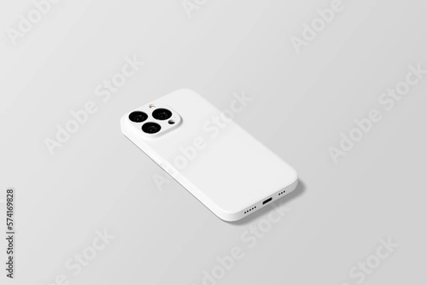 Obraz Blank Phone Case Mockup